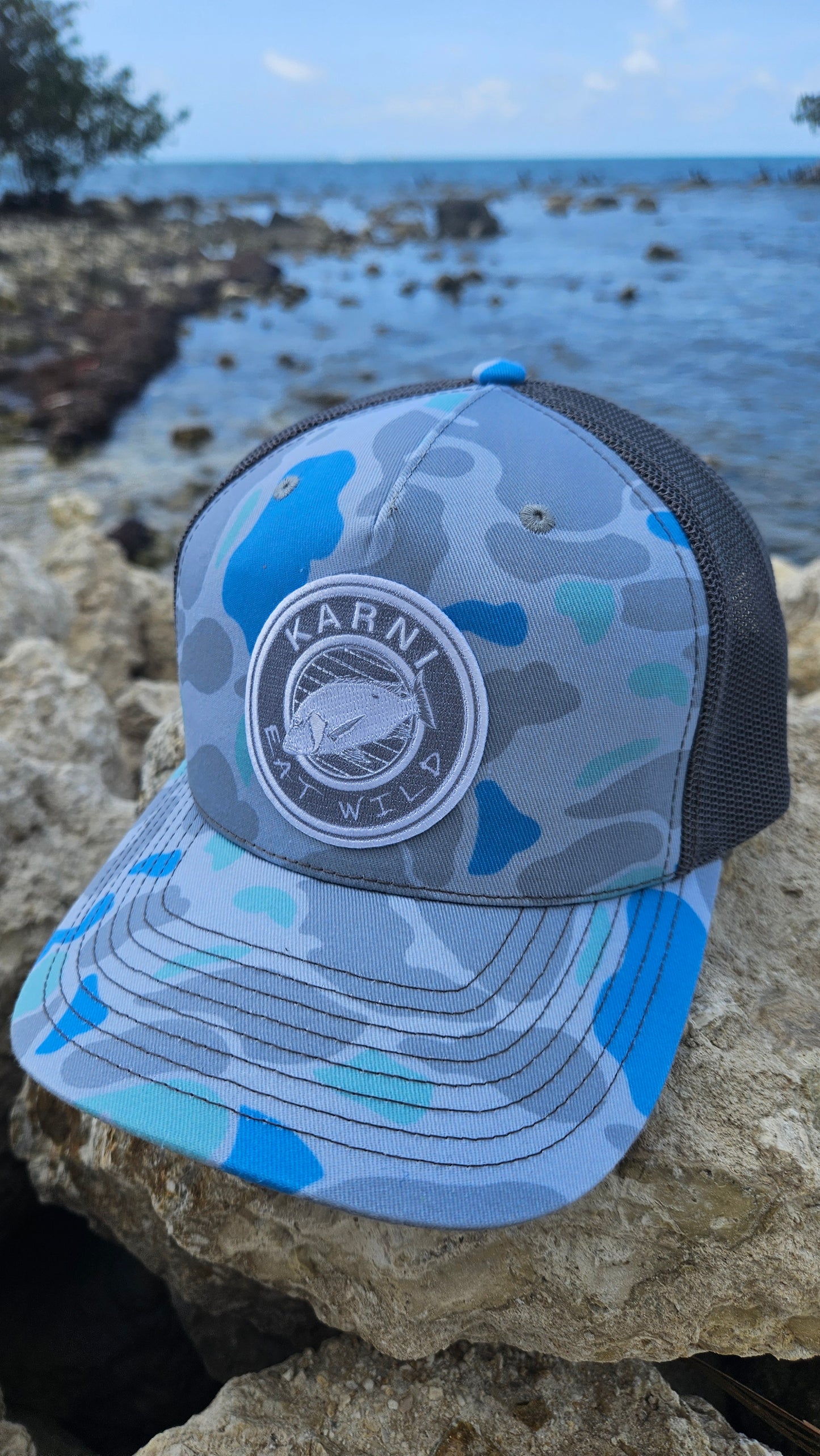 Mutton Series Saltwater Camo Trucker
